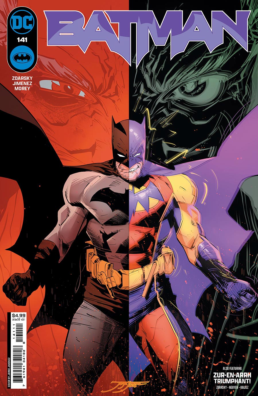 Batman Vol 3 #141 Cover A Regular Jorge Jimenez Cover