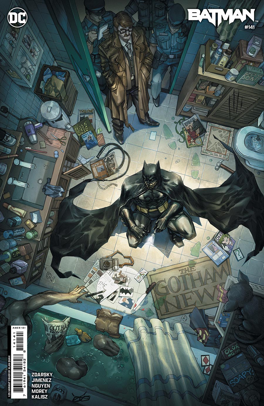 Batman Vol 3 #141 Cover F Incentive Alan Quah Card Stock Variant Cover