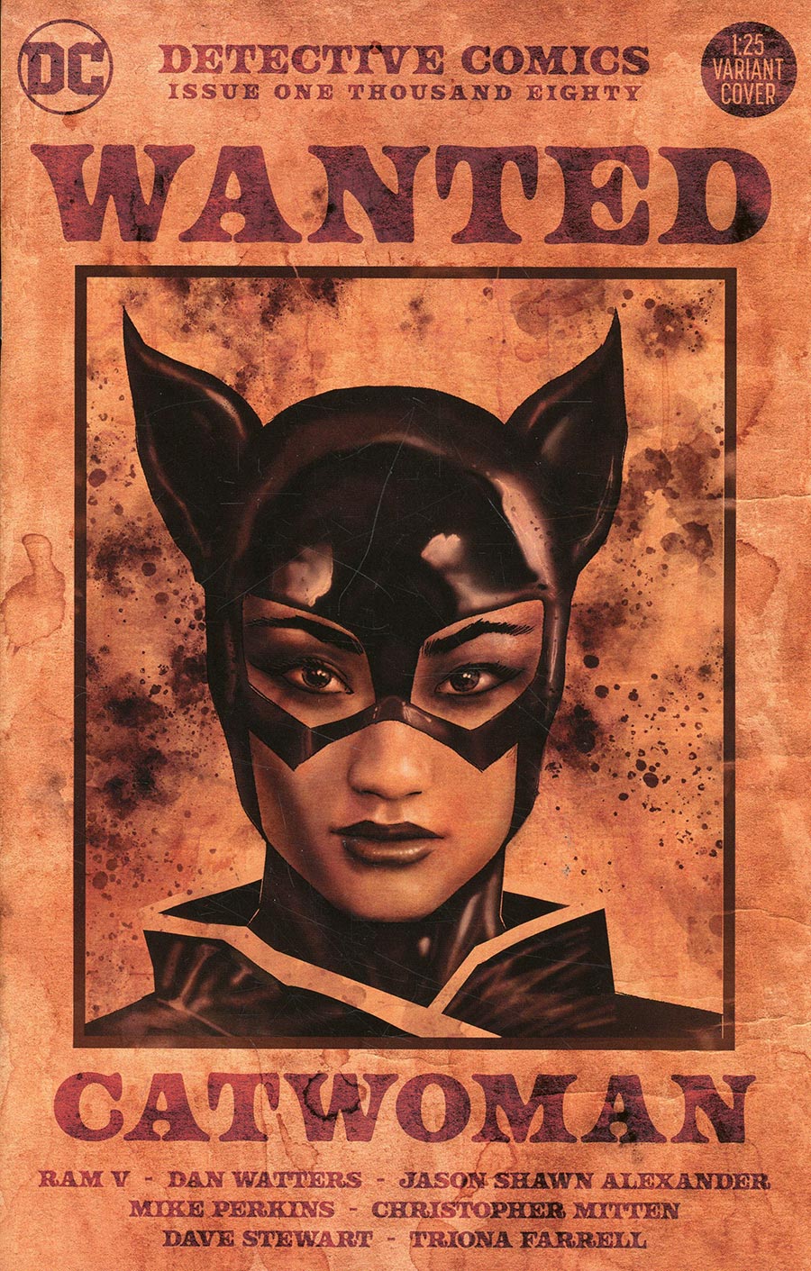 Detective Comics Vol 2 #1080 Cover D Incentive Liam Sharp Card Stock Variant Cover