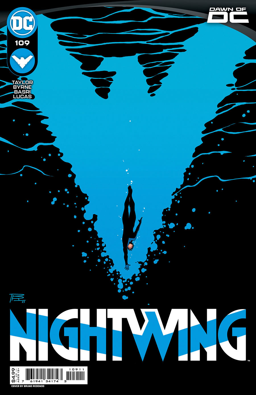 Nightwing Vol 4 #109 Cover A Regular Bruno Redondo Cover (Titans Beast World Tie-In)