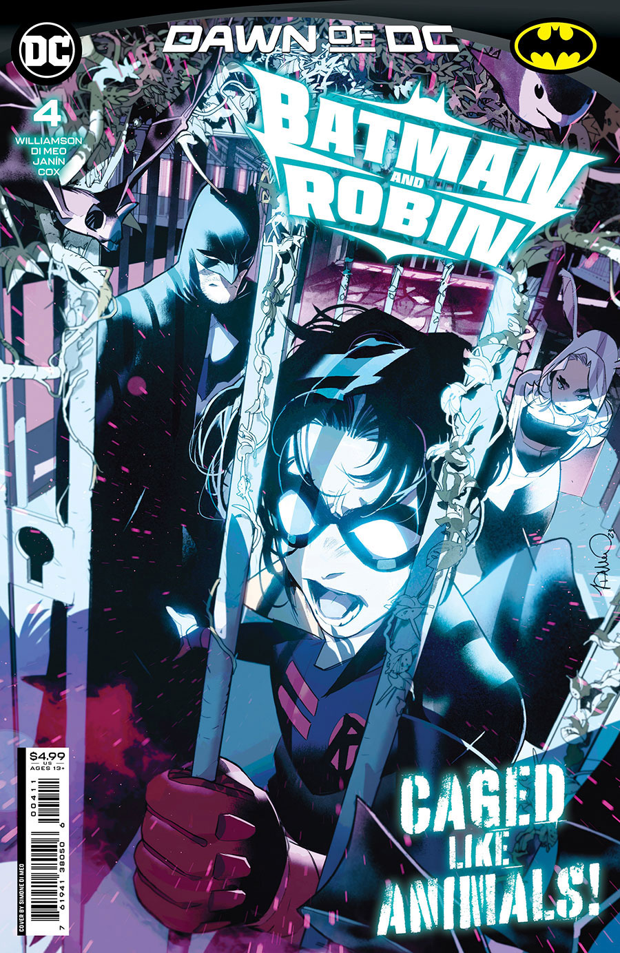 Batman And Robin Vol 3 #4 Cover A Regular Simone Di Meo Cover
