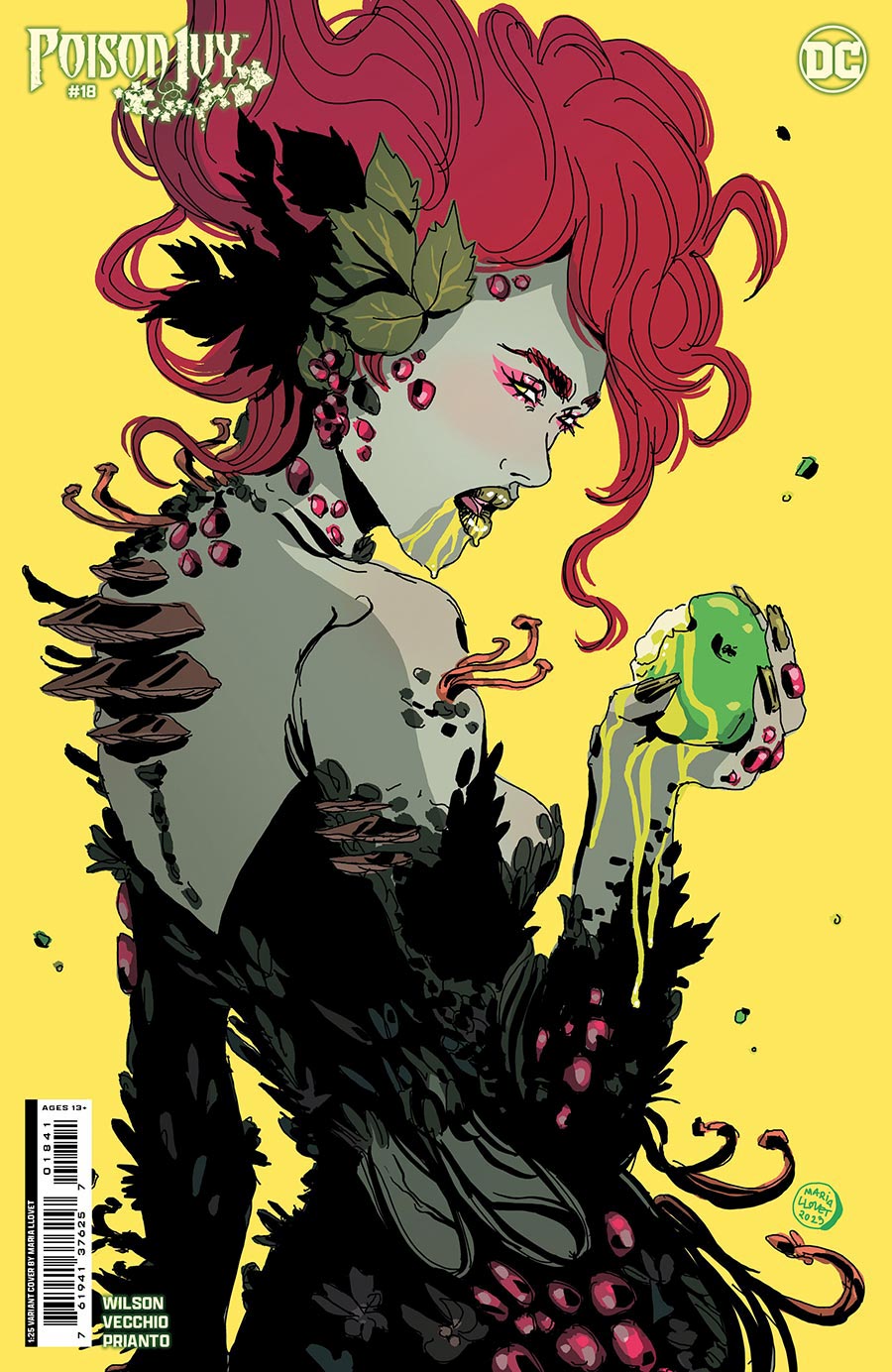 Poison Ivy #18 Cover E Incentive Maria Llovet Card Stock Variant Cover