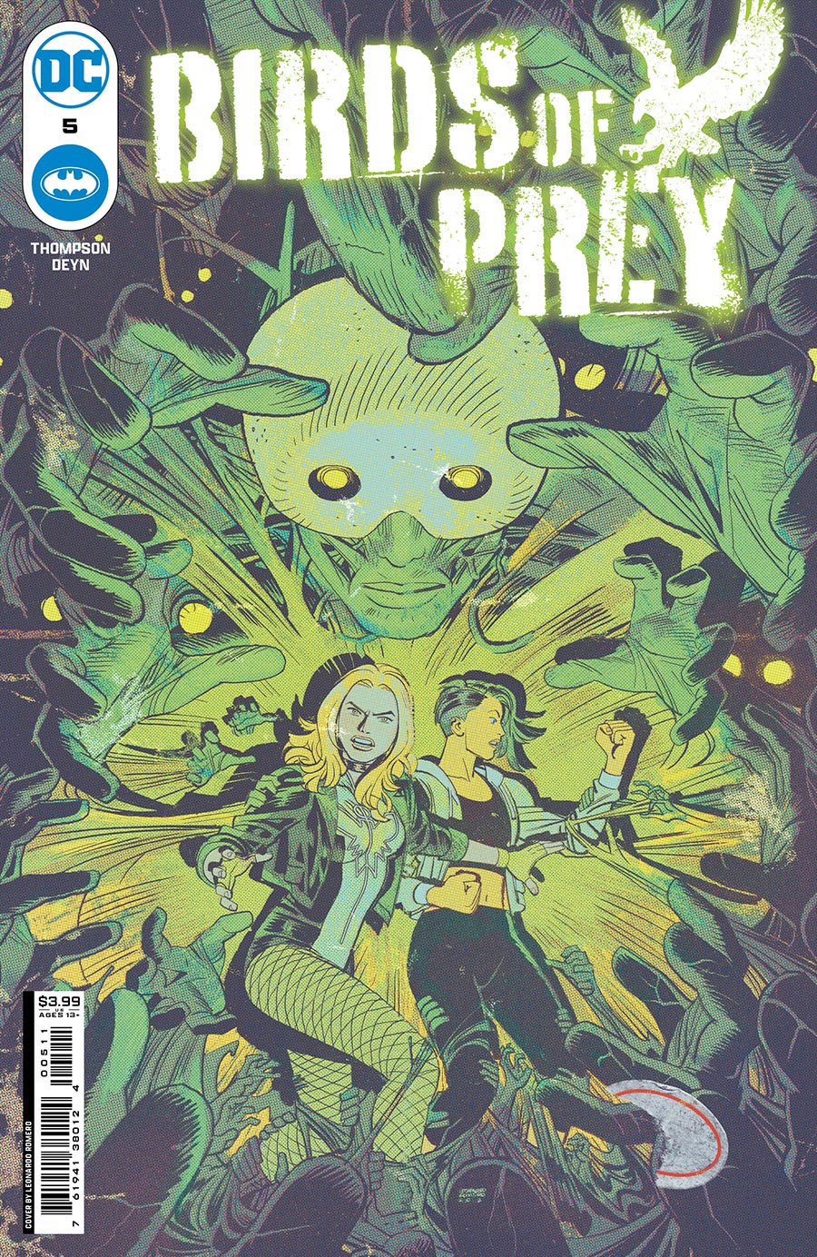 Birds Of Prey Vol 5 #5 Cover A Regular Leonardo Romero Cover