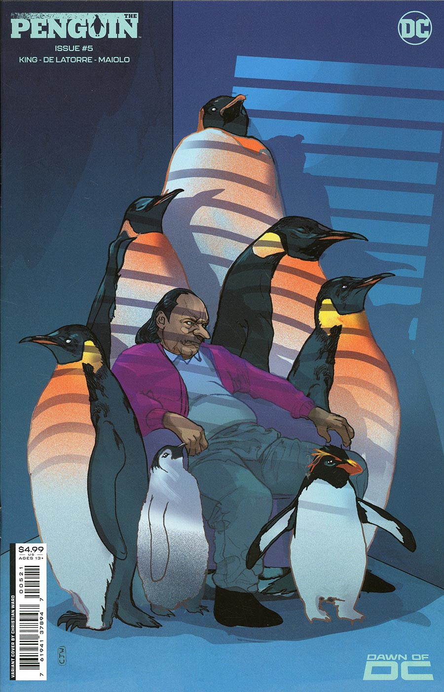 Penguin #5 Cover B Variant Christian Ward Card Stock Cover