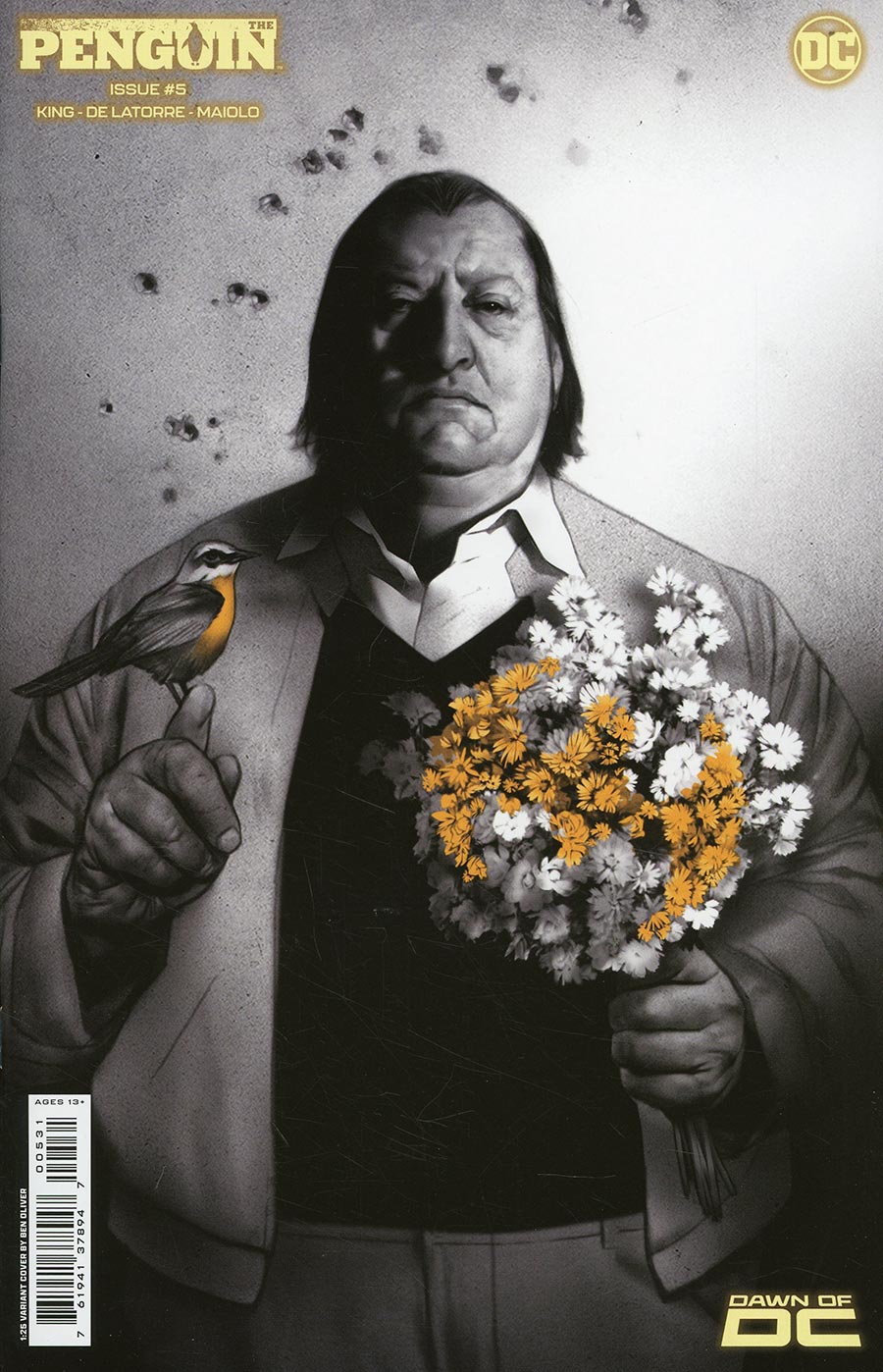 Penguin #5 Cover C Incentive Ben Oliver Card Stock Variant Cover