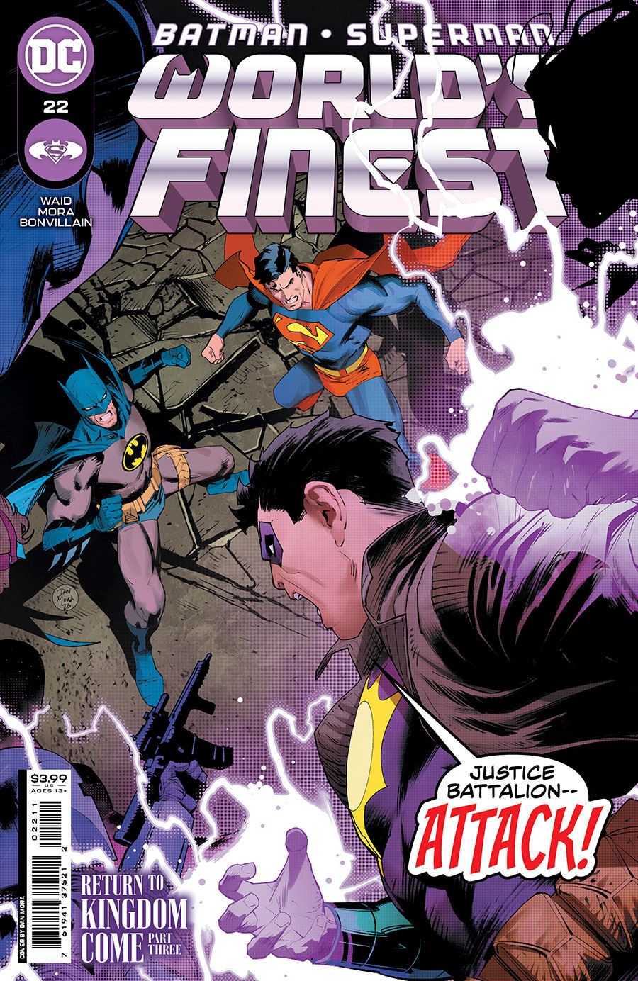 Batman Superman Worlds Finest #22 Cover A Regular Dan Mora Cover