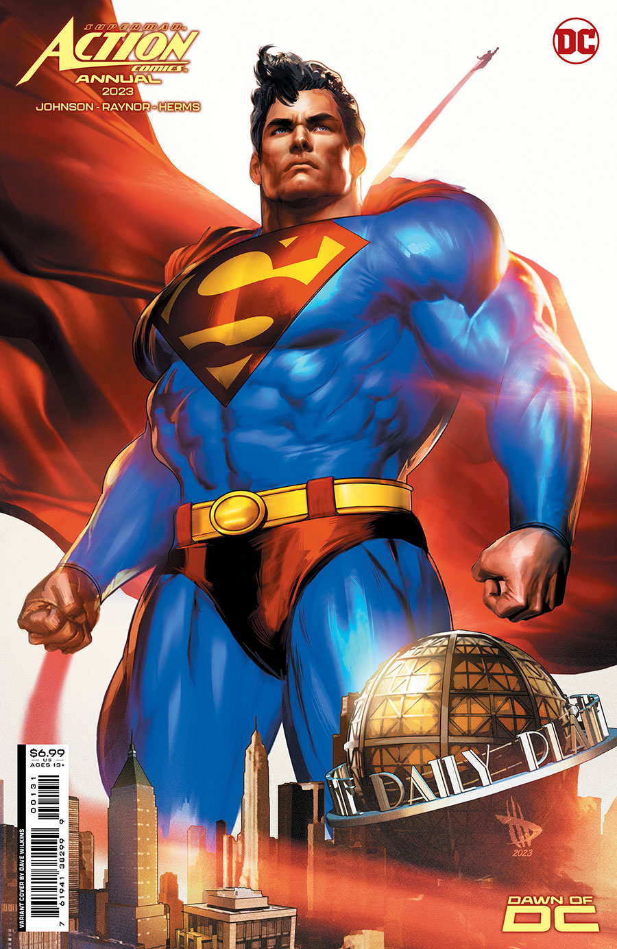 Action Comics Vol 2 2023 Annual (One Shot) #1 Cover C Variant Dave Wilkins Card Stock Cover