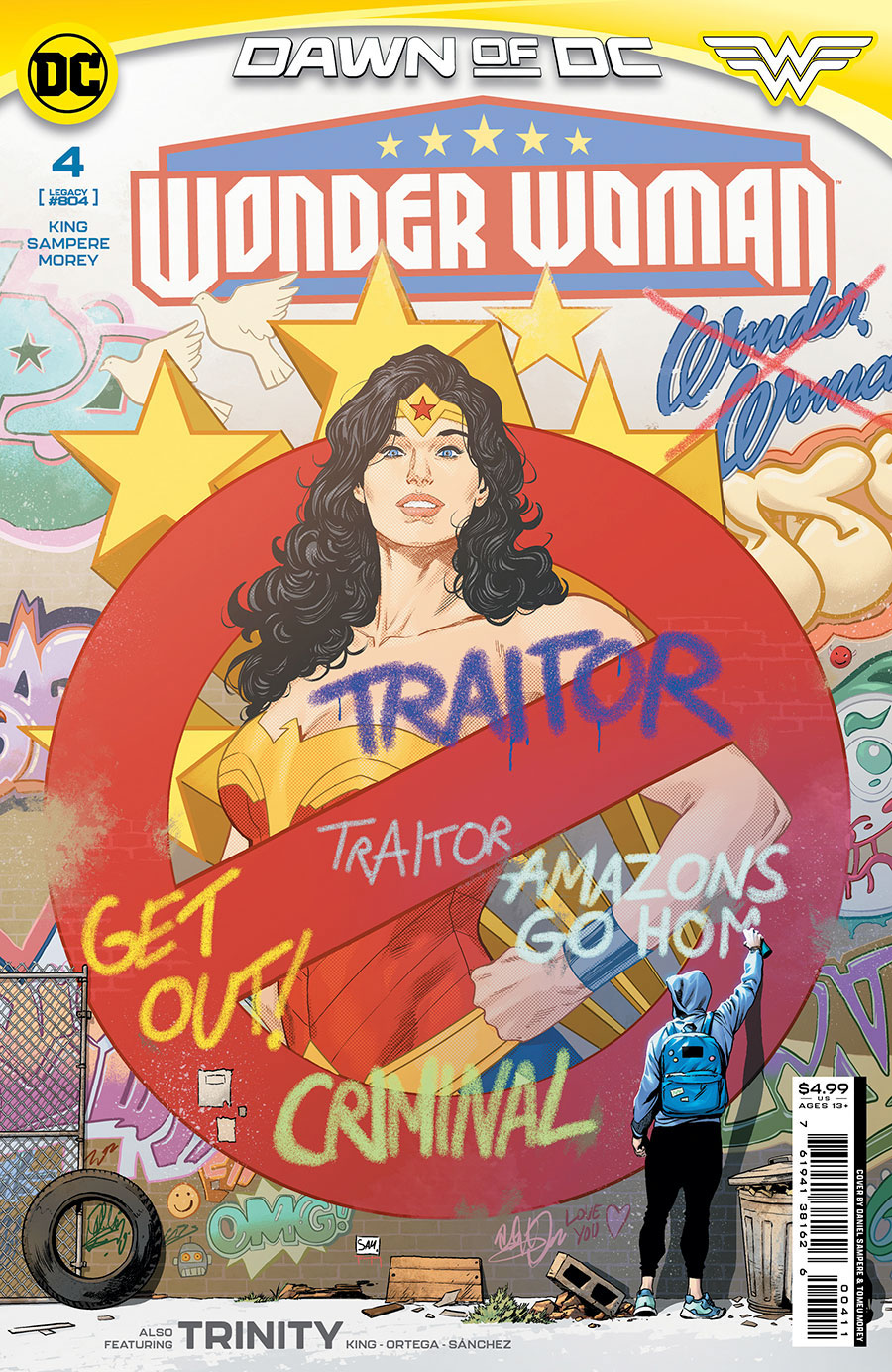 Wonder Woman Vol 6 #4 Cover A Regular Daniel Sampere Cover