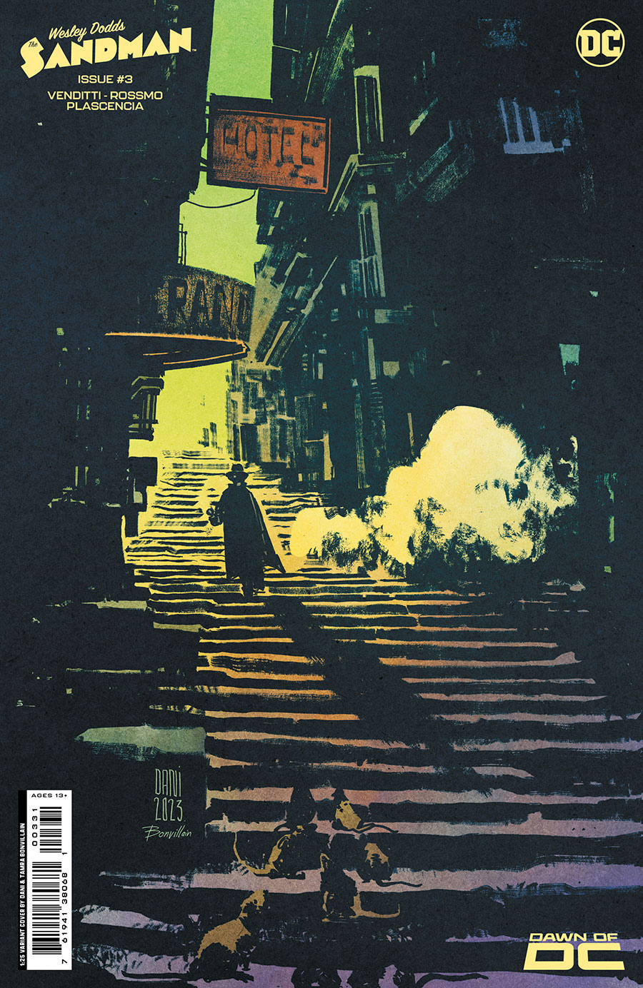 Wesley Dodds The Sandman #3 Cover C Incentive Dani Card Stock Variant Cover