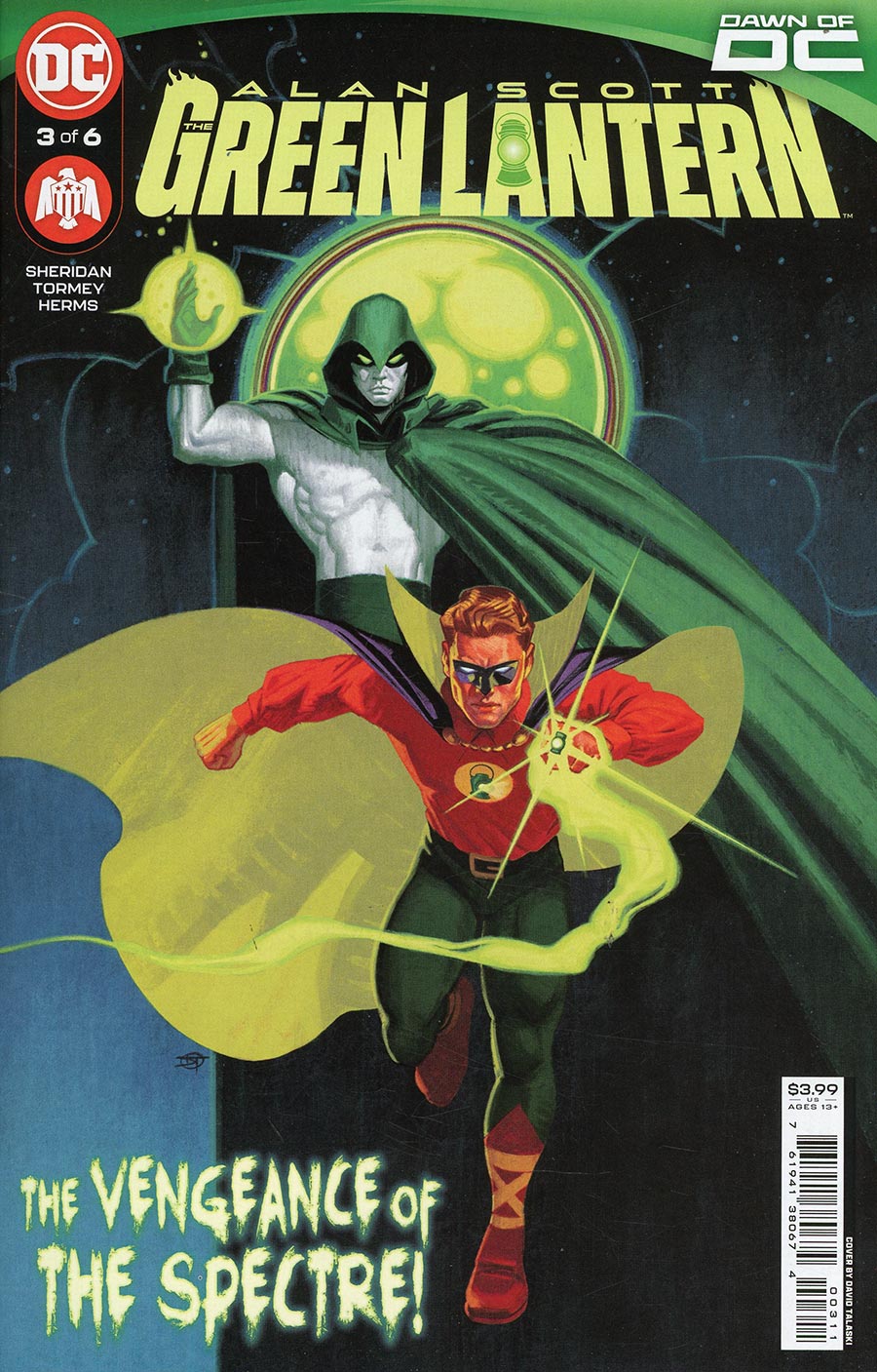 Alan Scott The Green Lantern #3 Cover A Regular David Talaski Cover