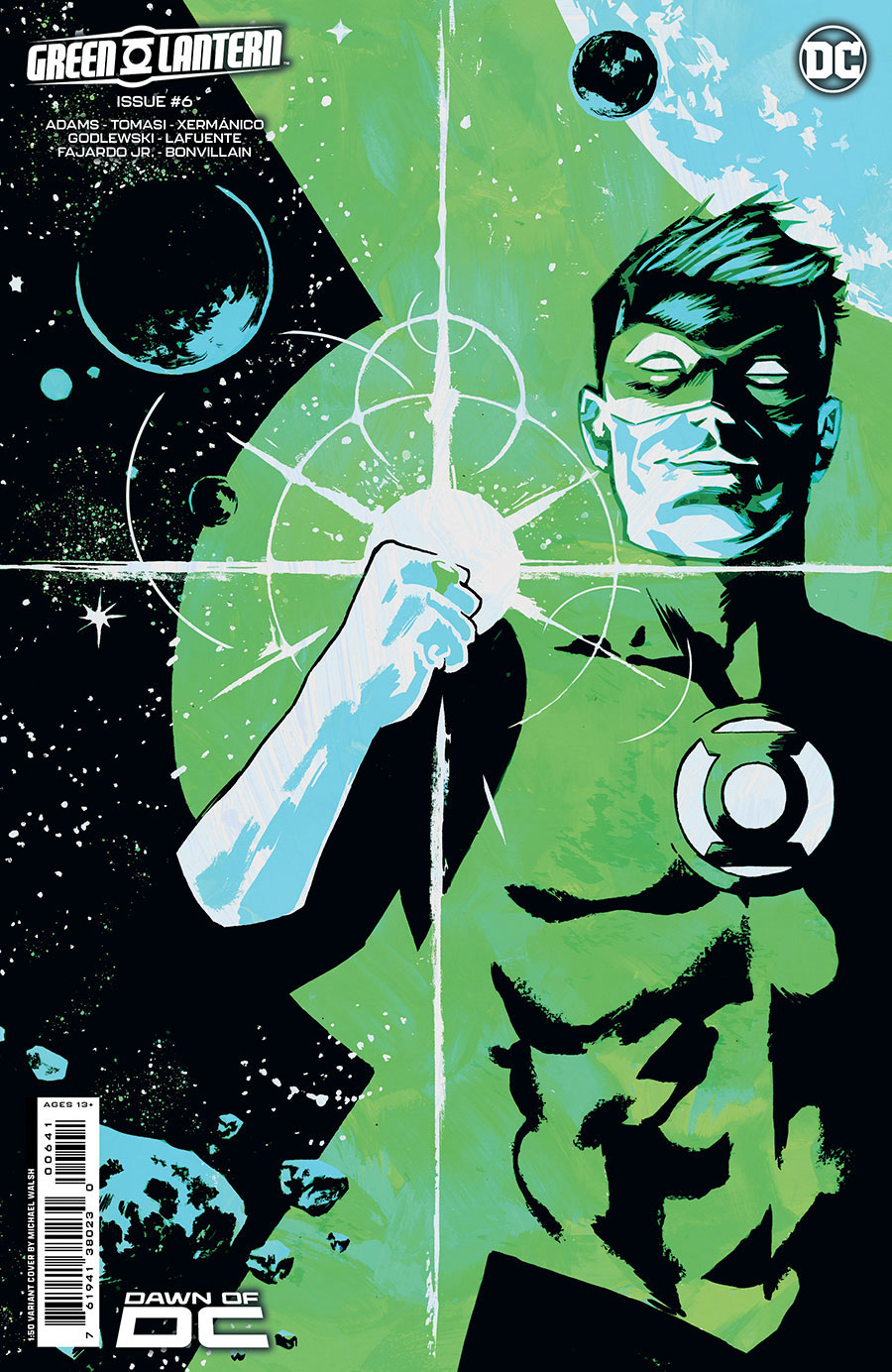 Green Lantern Vol 8 #6 Cover E Incentive Michael Walsh Card Stock Variant Cover