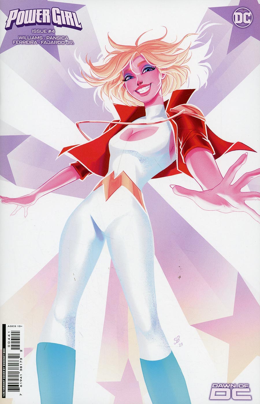 Power Girl Vol 3 #4 Cover D Incentive Sweeney Boo Card Stock Variant Cover