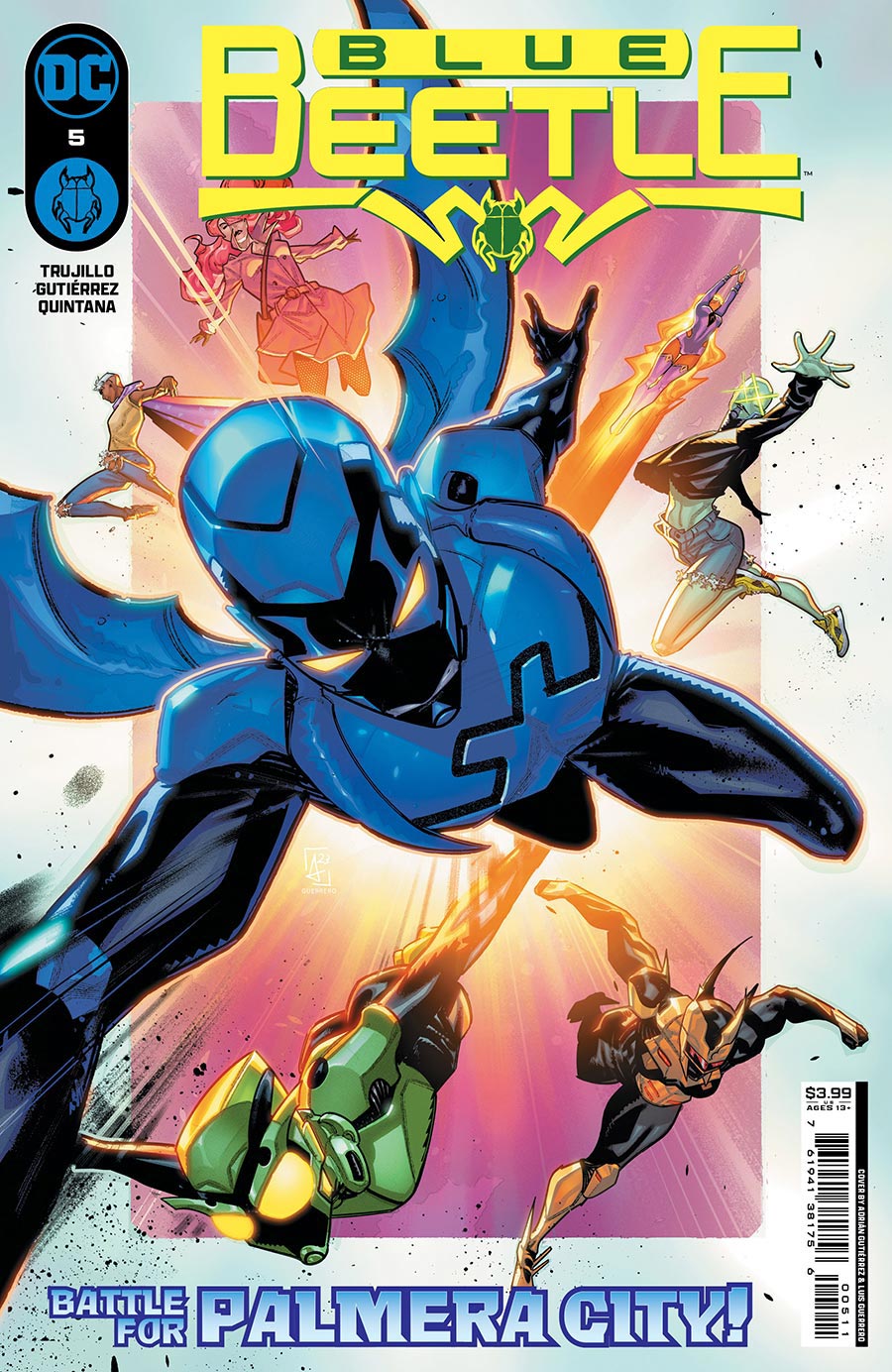 Blue Beetle (DC) Vol 5 #5 Cover A Regular Adrian Gutierrez Cover