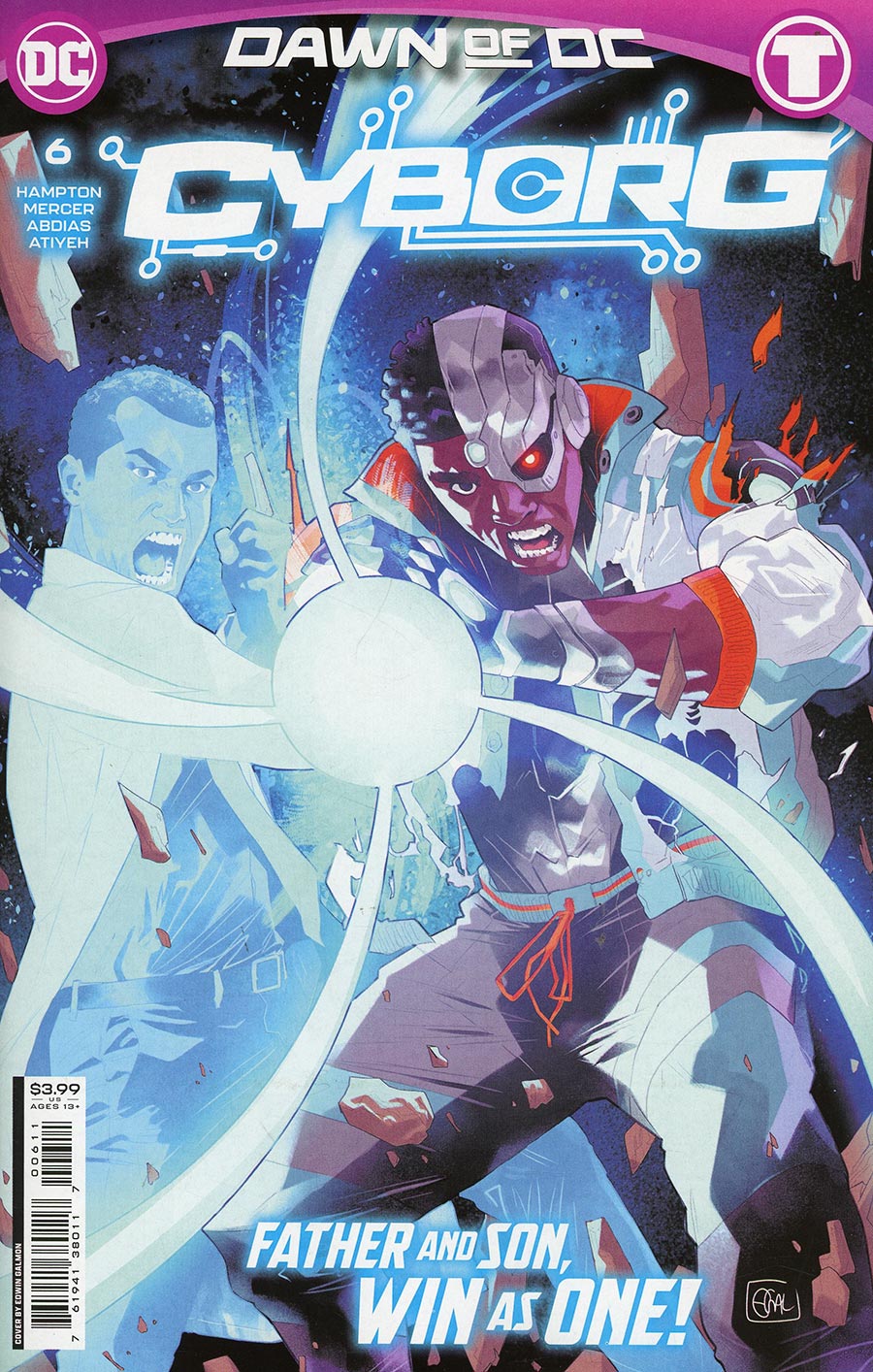 Cyborg Vol 3 #6 Cover A Regular Edwin Galmon Cover