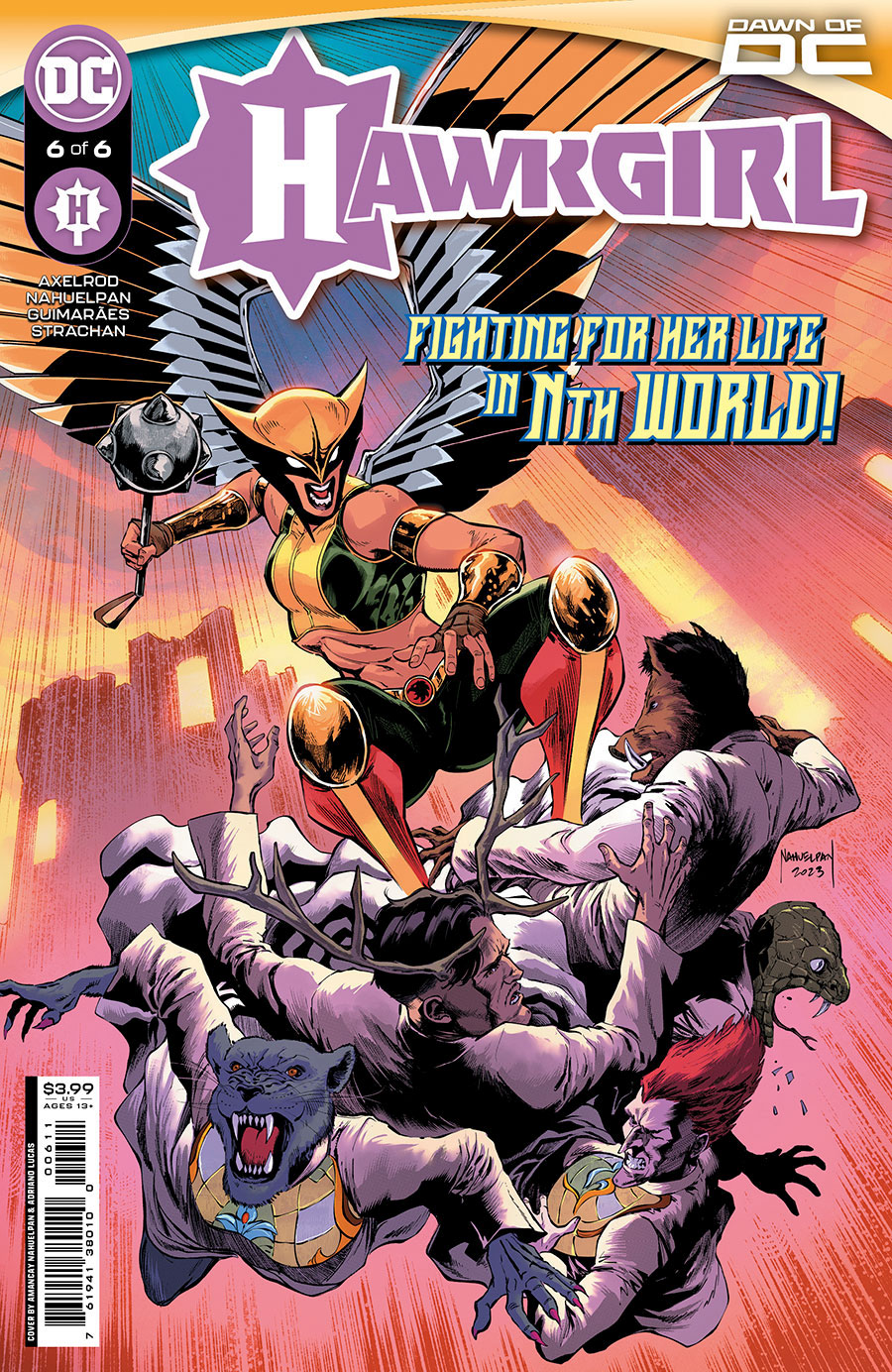Hawkgirl Vol 2 #6 Cover A Regular Amancay Nahuelpan Cover