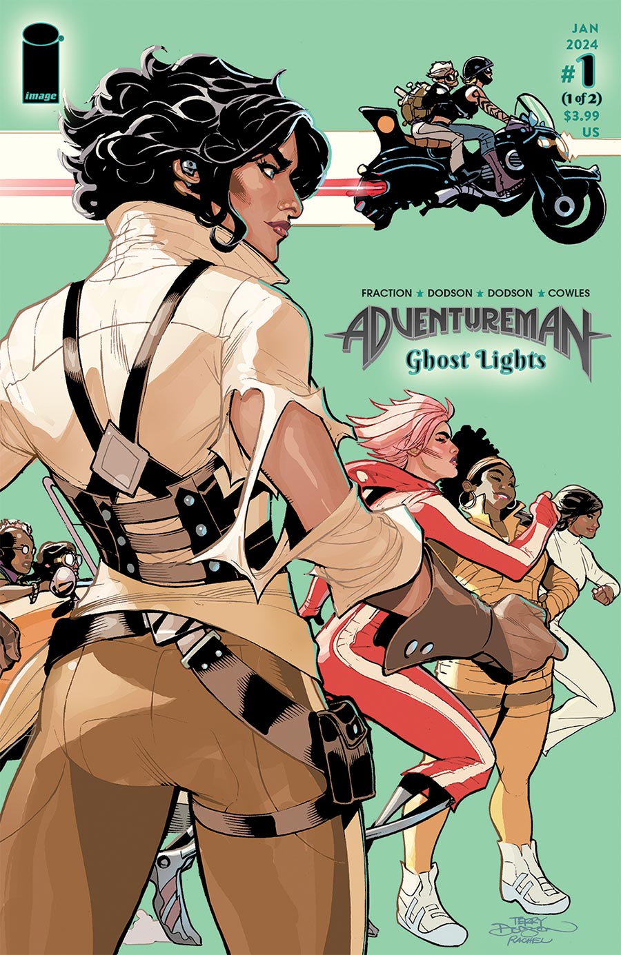 Adventureman Ghost Lights #1 Cover A Regular Terry Dodson & Rachel Dodson Wraparound Cover