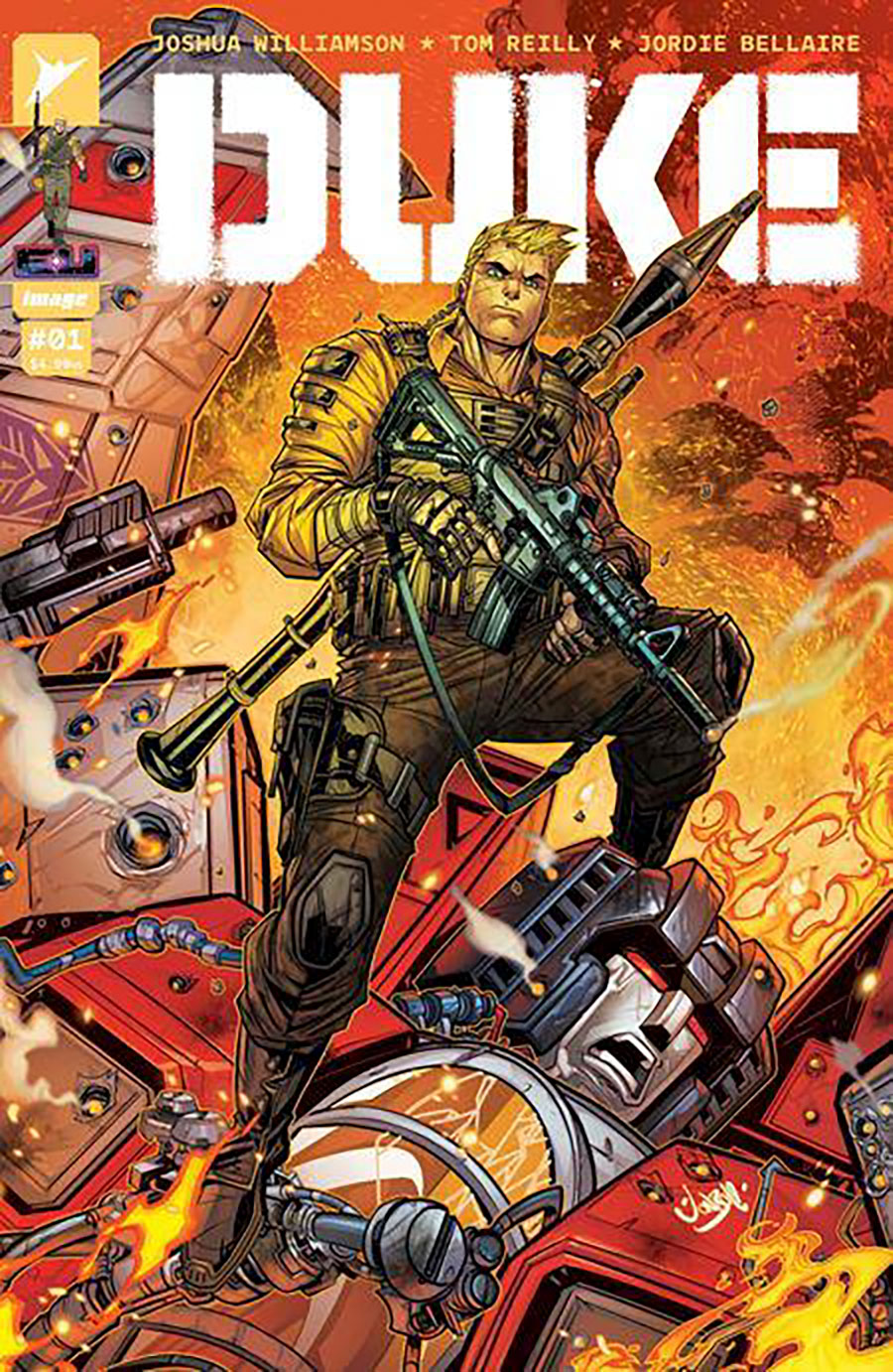 Duke #1 Cover F Incentive Jonboy Meyers Variant Cover