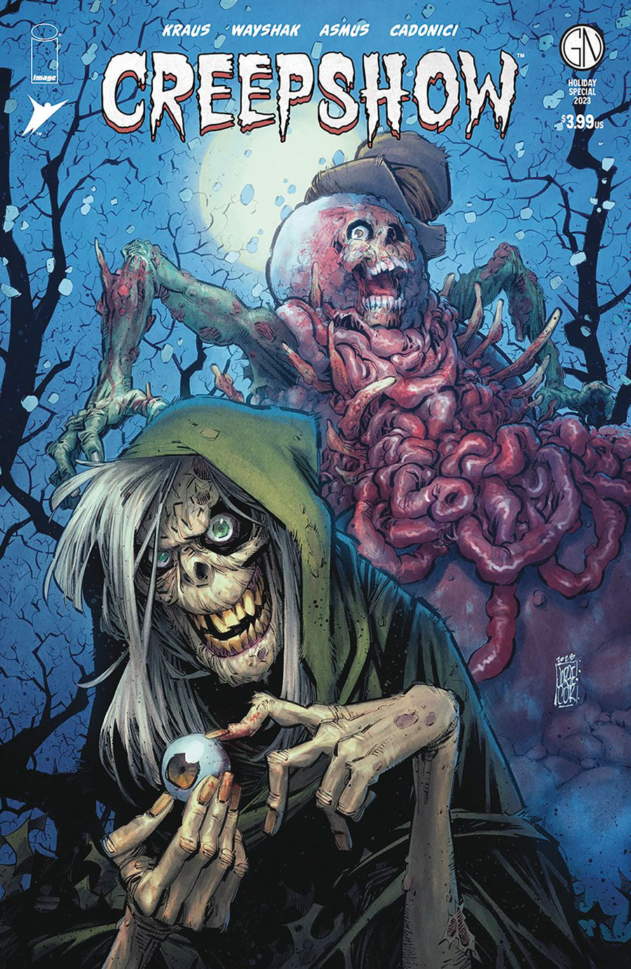 Creepshow Holiday Special 2023 #1 (One Shot) Cover C Incentive Jorge Corona Variant Cover