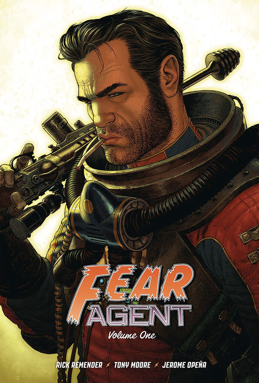 Fear Agent 20th Anniversary Deluxe Edition Vol 1 HC Cover A Regular Tony Moore Cover