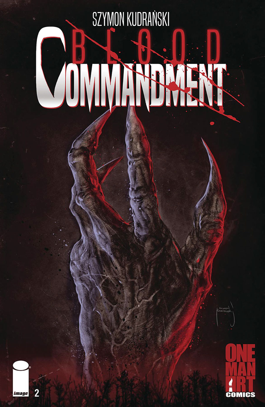 Blood Commandment #2 Cover A Regular Szymon Kudranski Cover