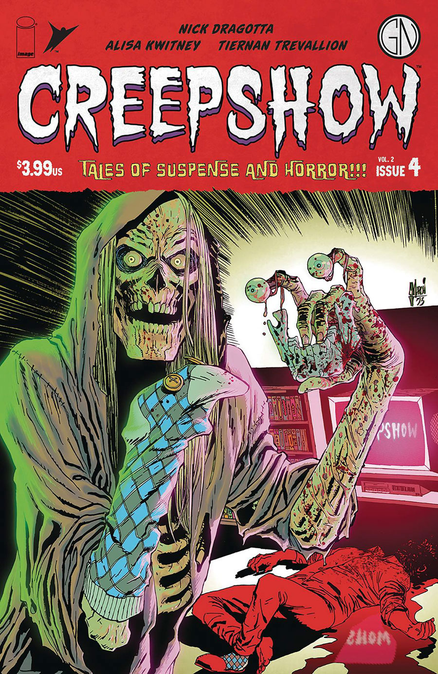 Creepshow Vol 2 #4 Cover A Regular Guillem March Cover