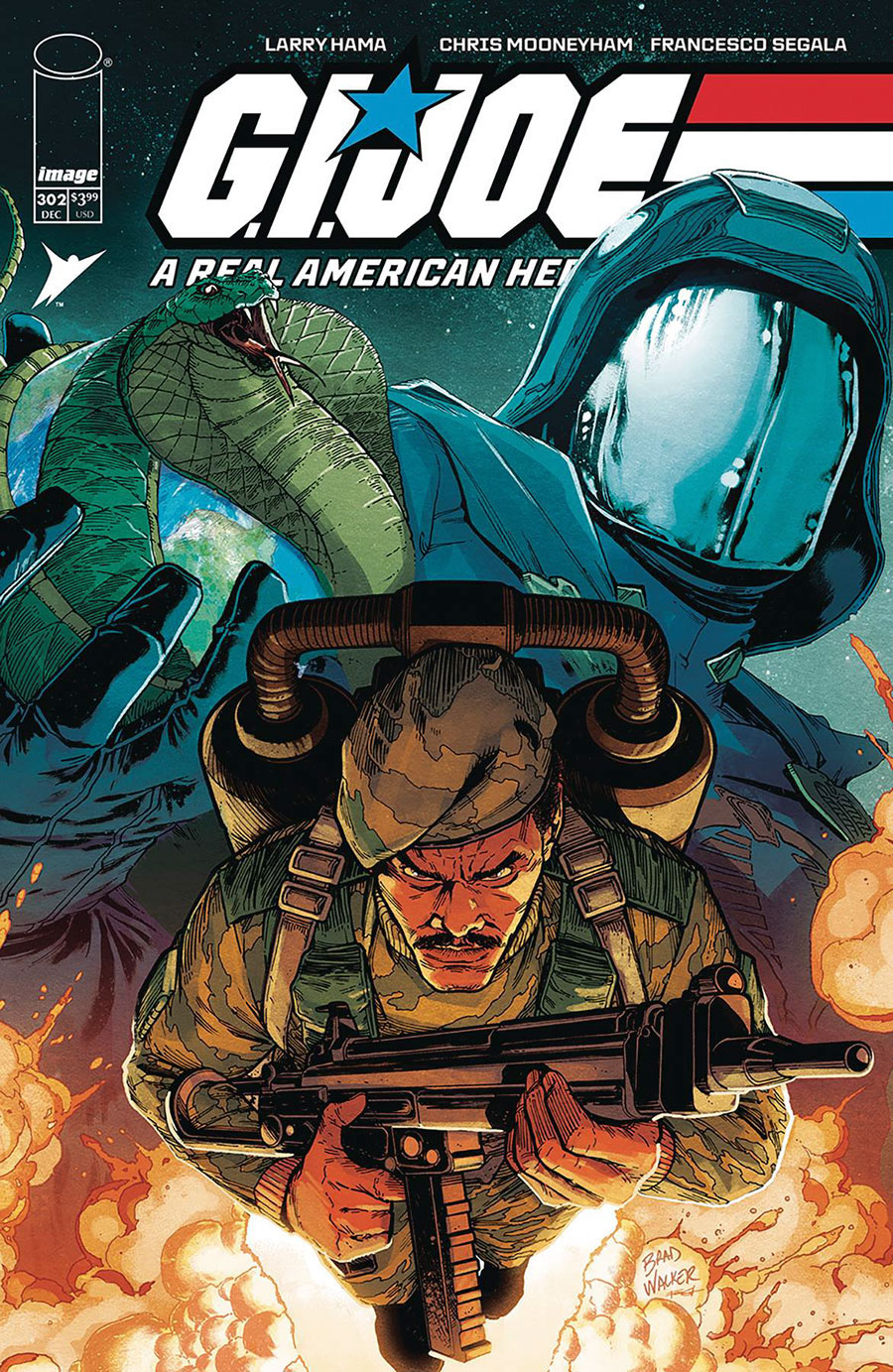 GI Joe A Real American Hero #302 Cover C Incentive Brad Walker & Francesco Segala Variant Cover