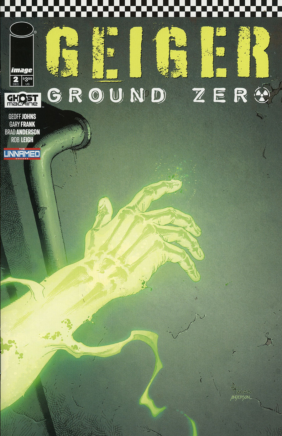 Geiger Ground Zero #2 Cover C Incentive Gary Frank Variant Cover