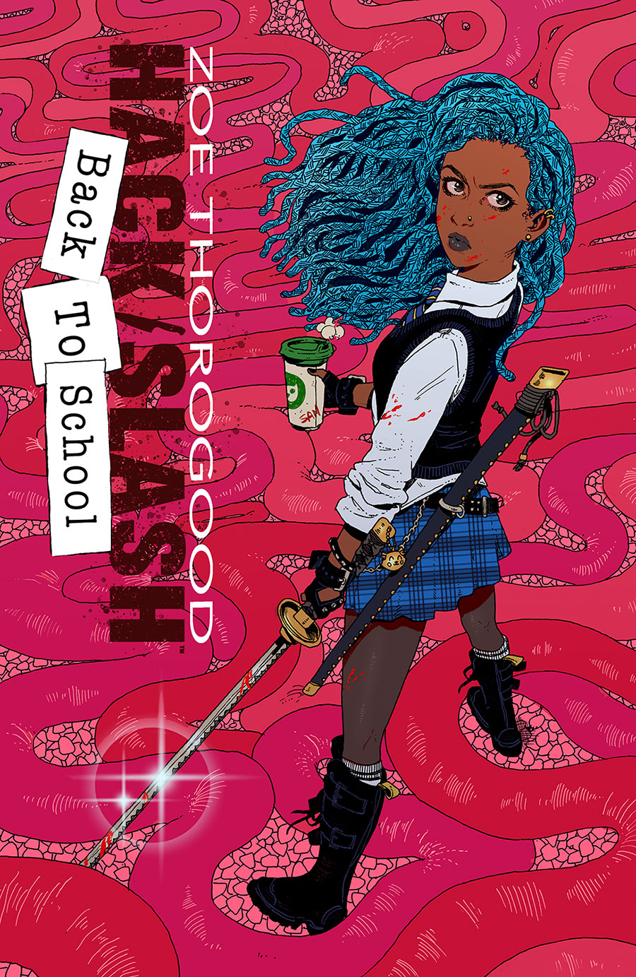 Hack Slash Back To School #3 Cover A Regular Zoe Thorogood Cover