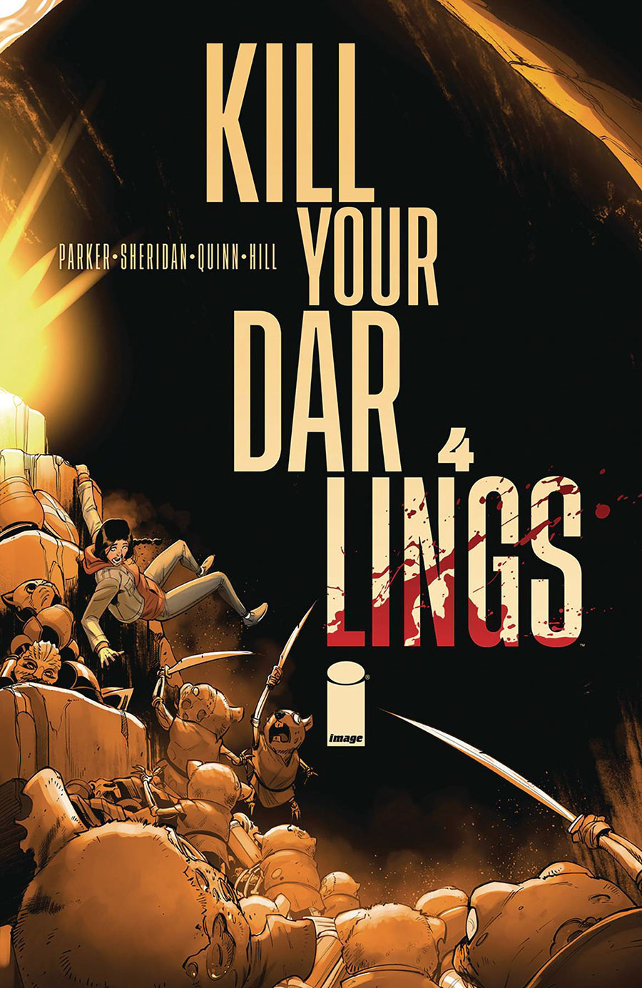 Kill Your Darlings #4 Cover A Regular Bob Quinn Cover