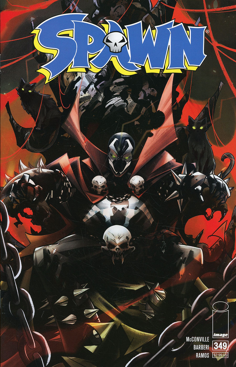 Spawn #349 Cover A Regular Federico Sabbatini Cover