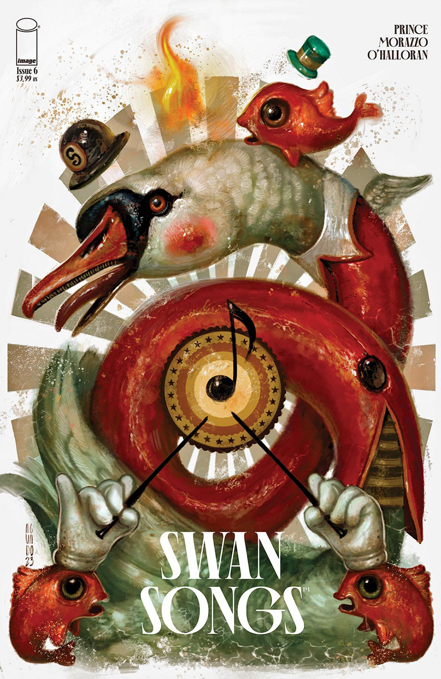 Swan Songs #6 Cover B Variant Jesus Aguado Cover