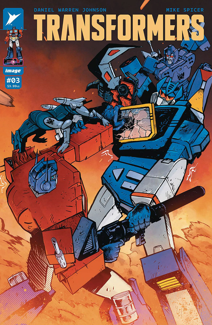 Transformers Vol 5 #3 Cover A Regular Daniel Warren Johnson & Mike Spicer Cover (Limit 1 Per Customer)