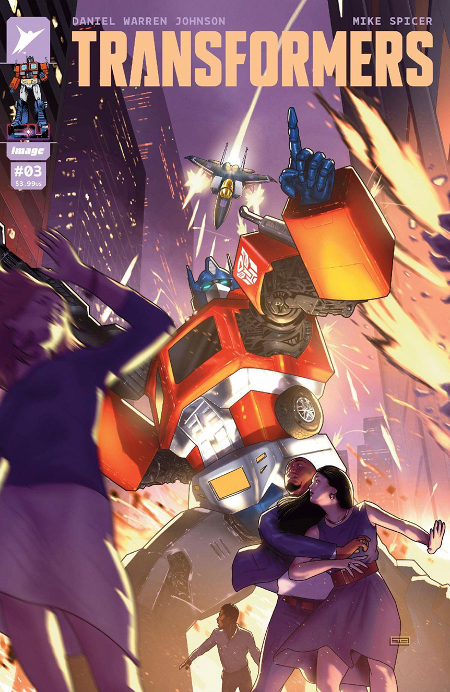 Transformers Vol 5 #3 Cover B Variant Taurin Clarke Cover (Limit 1 Per Customer)
