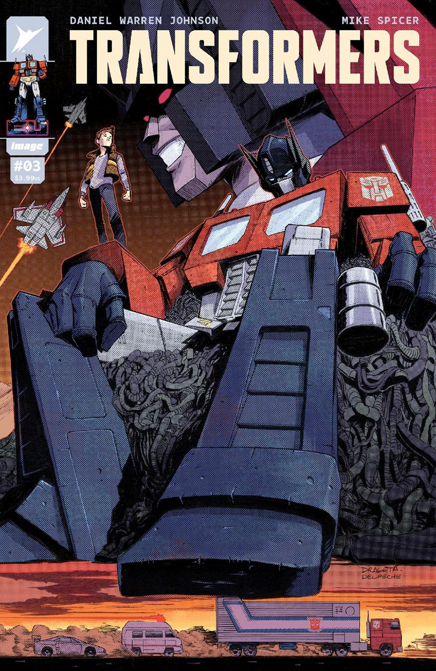 Transformers Vol 5 #3 Cover E Incentive Nick Dragotta Variant Cover