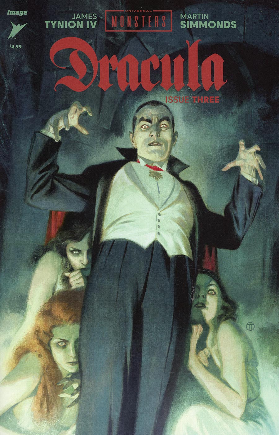 Universal Monsters Dracula #3 Cover B Variant Julian Totino Tedesco Cover
