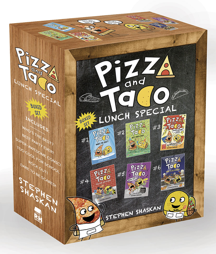 Pizza And Taco Lunch Special 6-Book HC Boxed Set