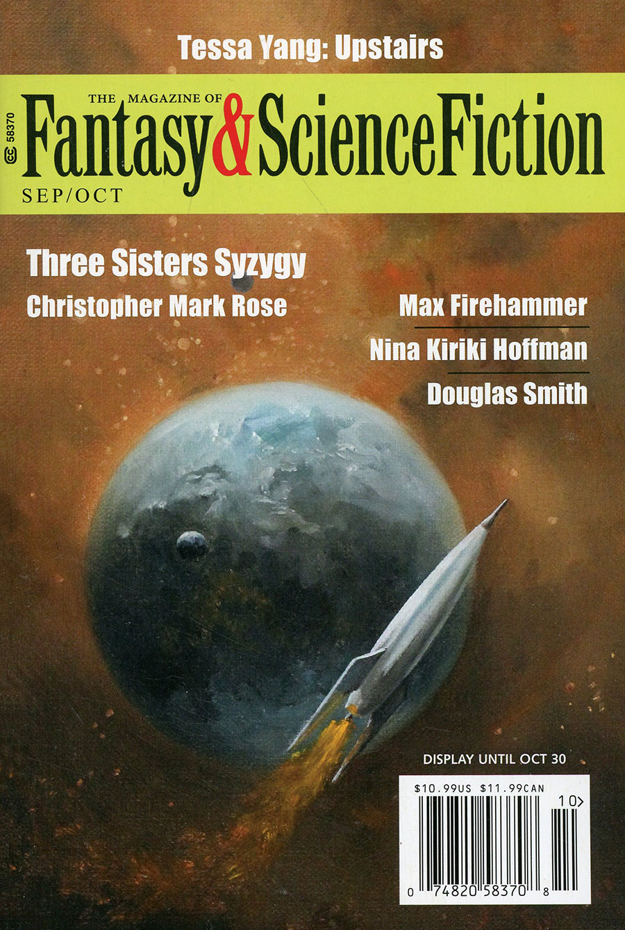 Fantasy & Science Fiction Digest Vol 144 #9 & #10 September / October 2023