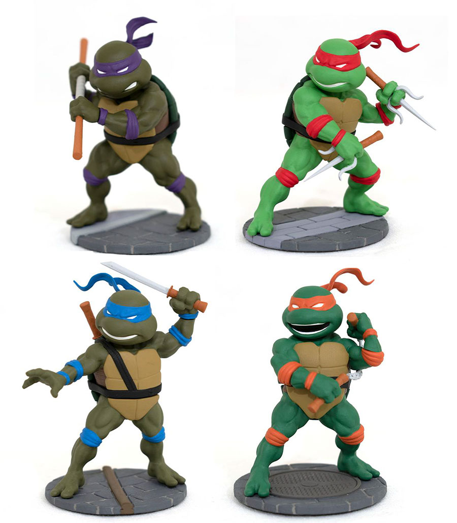 Teenage Mutant Ninja Turtles Retro D-Formz SDCC 2023 Box Set