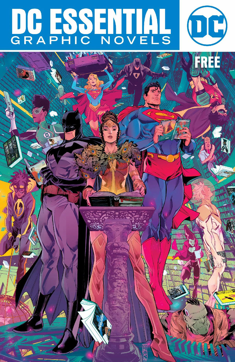 DC Essential Graphic Novels Catalog 2024 - FREE - Limit 1 Per Customer