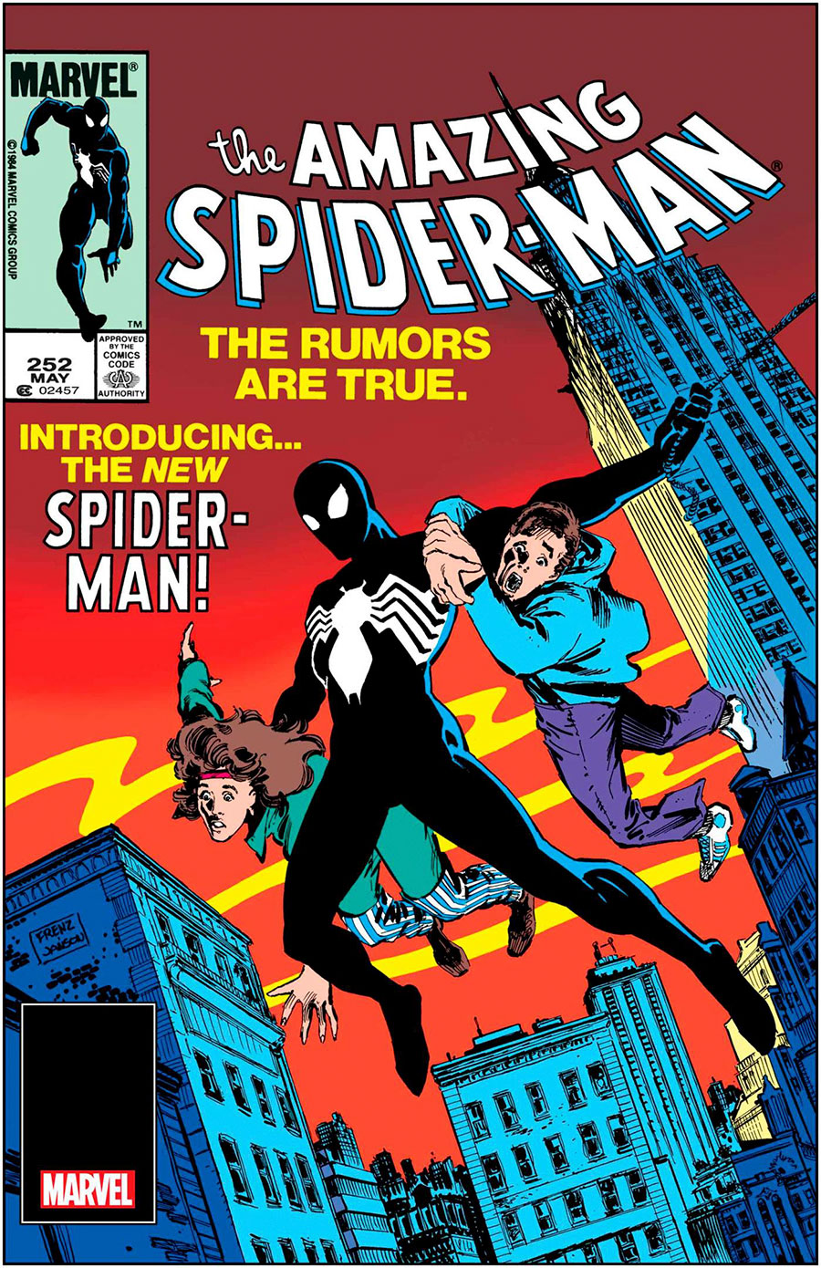 Amazing Spider-Man #252 Cover K Facsimile Edition Cover A Regular Ron Frenz Cover New Ptg