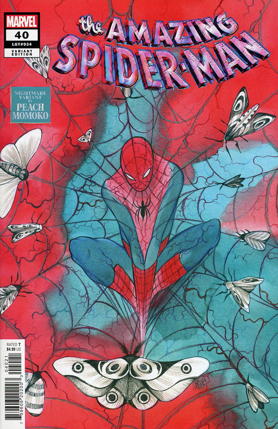 Amazing Spider-Man Vol 6 #40 Cover B Variant Peach Momoko Nightmare Cover (Gang War Tie-In)