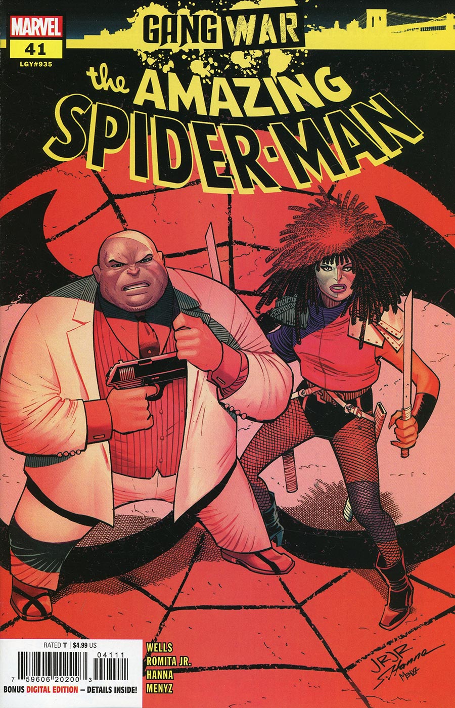 Amazing Spider-Man Vol 6 #41 Cover A Regular John Romita Jr Cover (Gang War Tie-In)