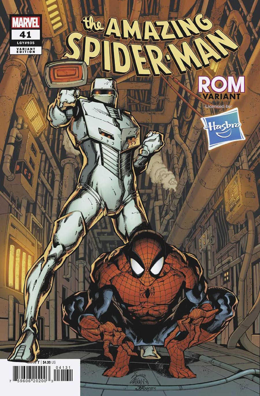 Amazing Spider-Man Vol 6 #41 Cover C Variant Ryan Stegman Rom Cover (Gang War Tie-In)