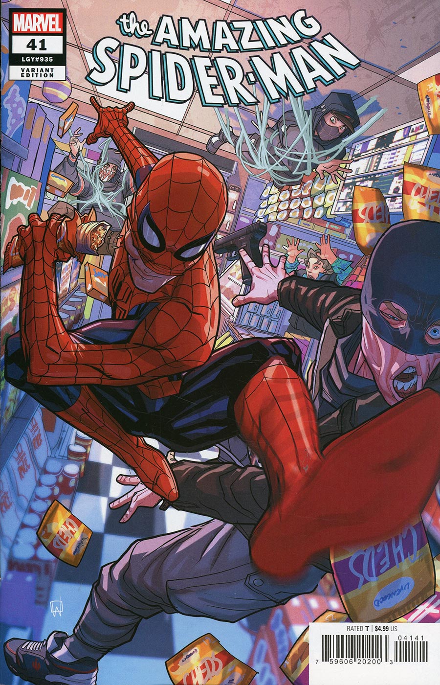 Amazing Spider-Man Vol 6 #41 Cover D Variant Pete Woods Cover (Gang War Tie-In)