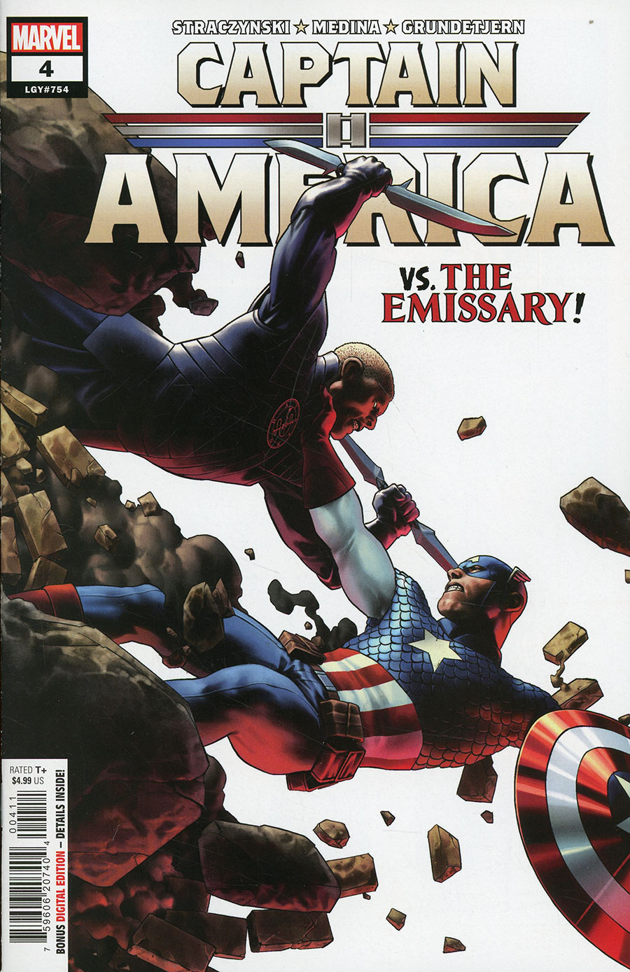 Captain America Vol 10 #4 Cover A Regular Jesus Saiz Cover