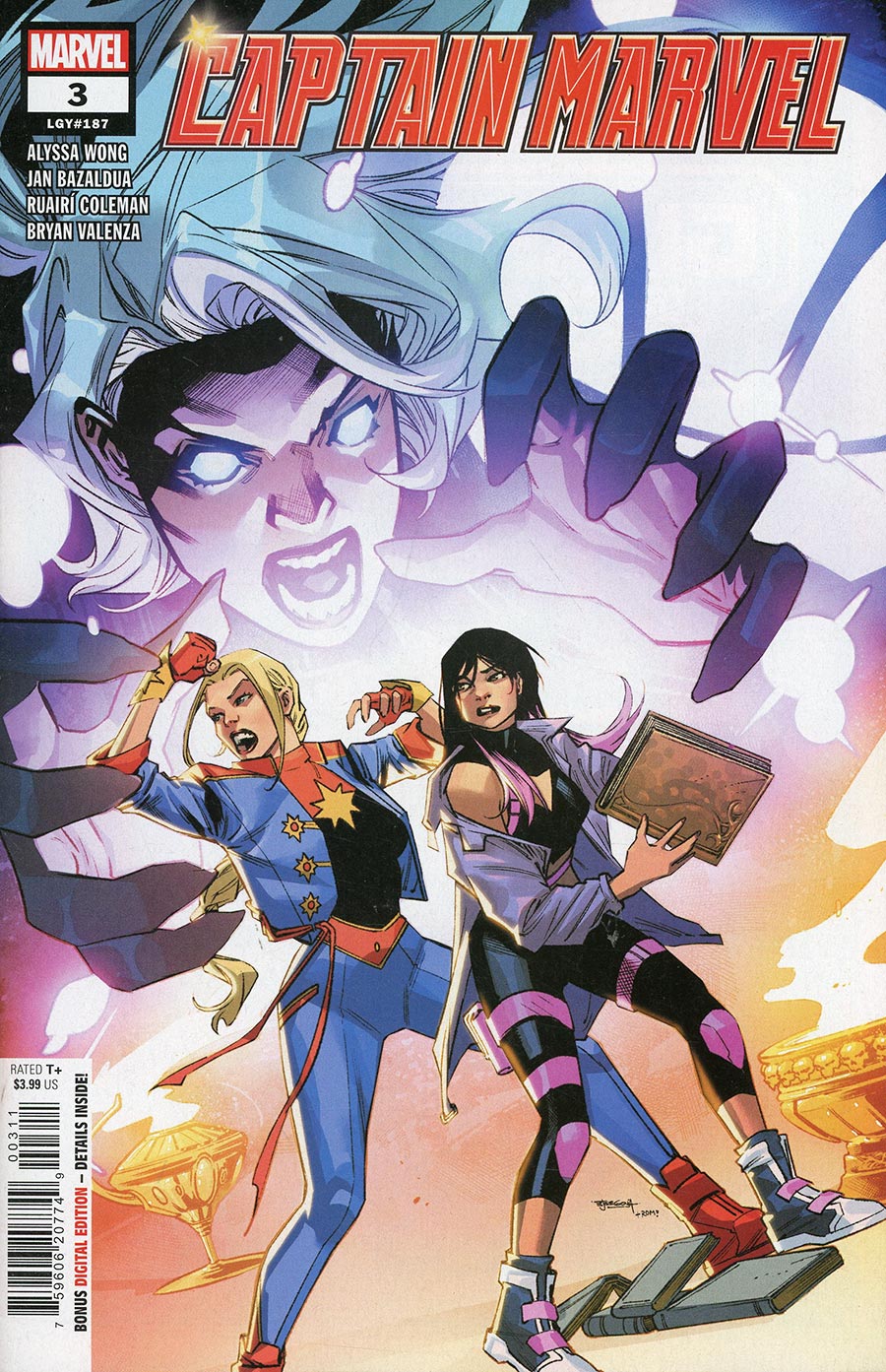 Captain Marvel Vol 10 #3 Cover A Regular Stephen Segovia Cover
