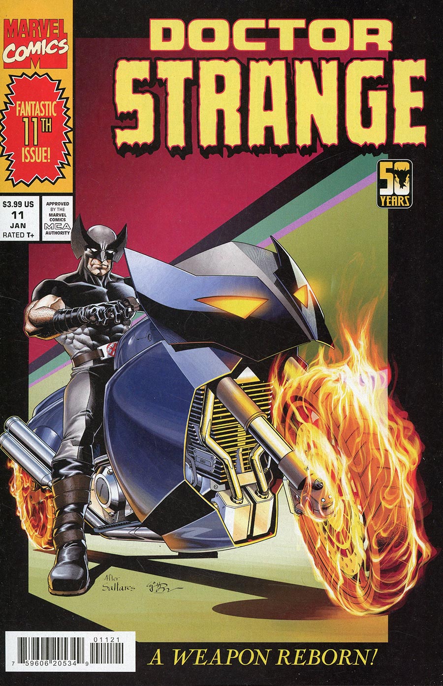 Doctor Strange Vol 6 #11 Cover B Variant EJ Su Wolverine Wolverine Wolverine Cover