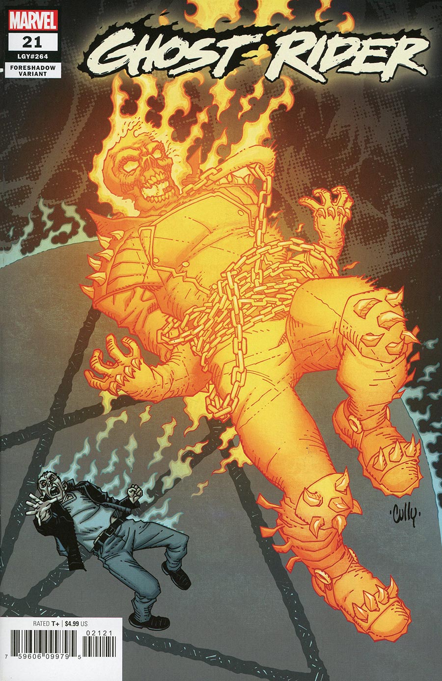 Ghost Rider Vol 9 #21 Cover B Variant Cully Hamner Foreshadow Cover