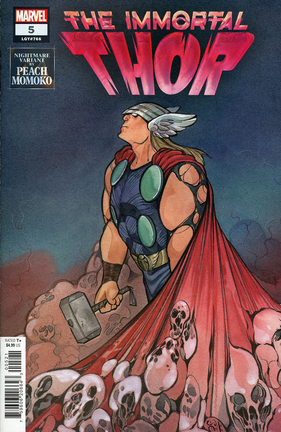 Immortal Thor #5 Cover B Variant Peach Momoko Nightmare Cover