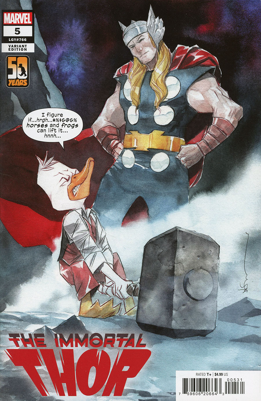 Immortal Thor #5 Cover C Variant Dustin Nguyen Howard The Duck Cover